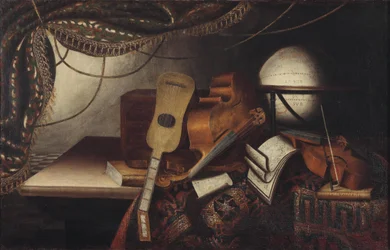 Still Life with Musical Instruments